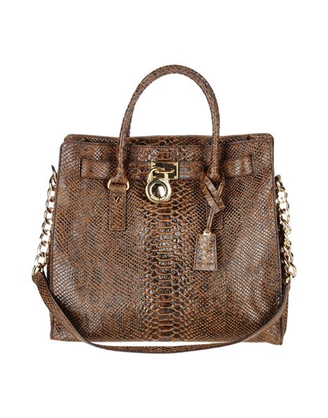 dark brown michael kors purse|Michael Kors brown tote purses.